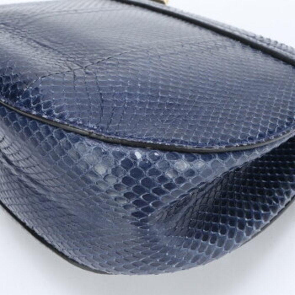 Chloe Drew python leather gold chain Shoulder Bag… - image 10